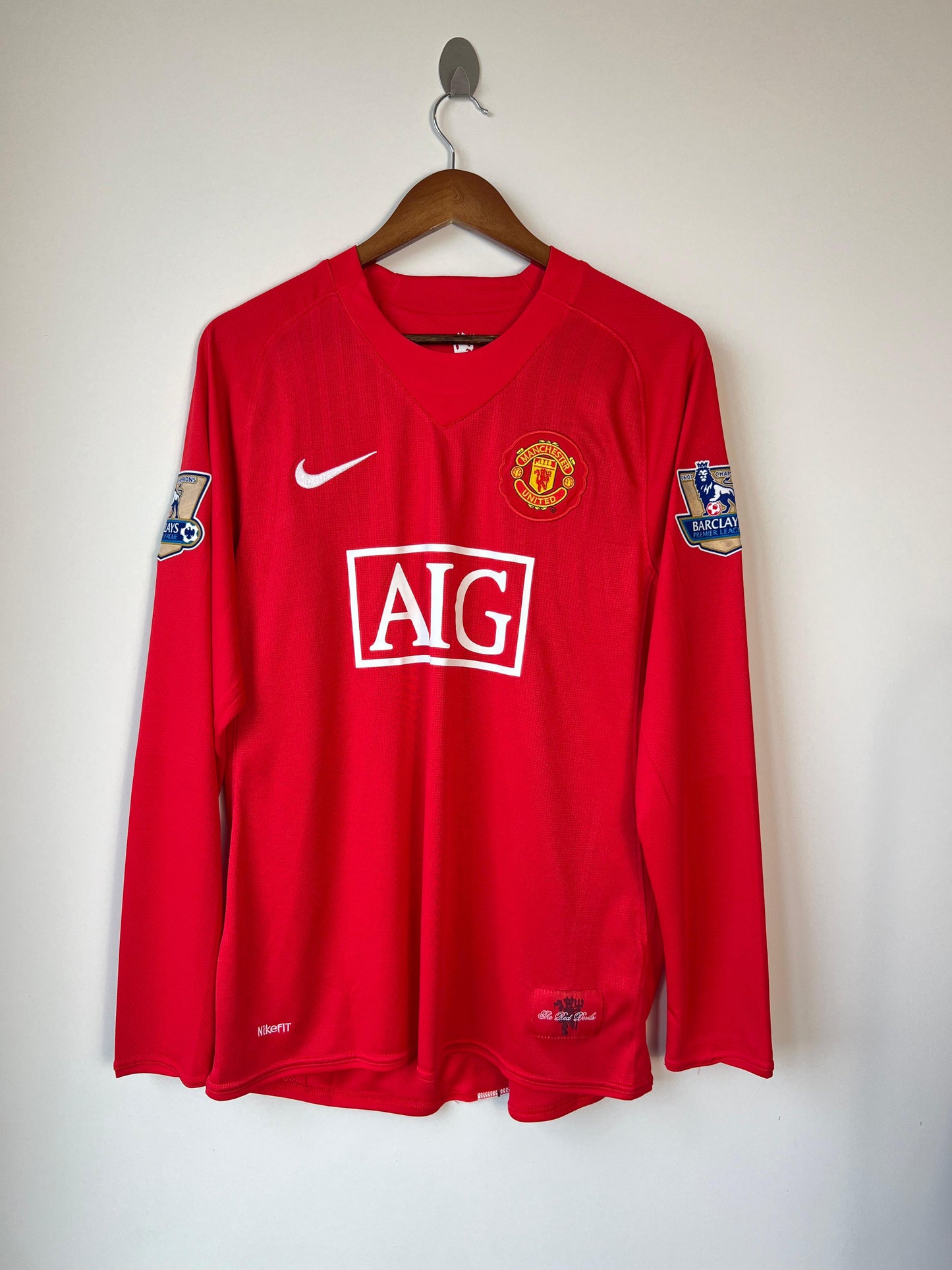 2007-08 MCUN Home (Ronaldo) L/S