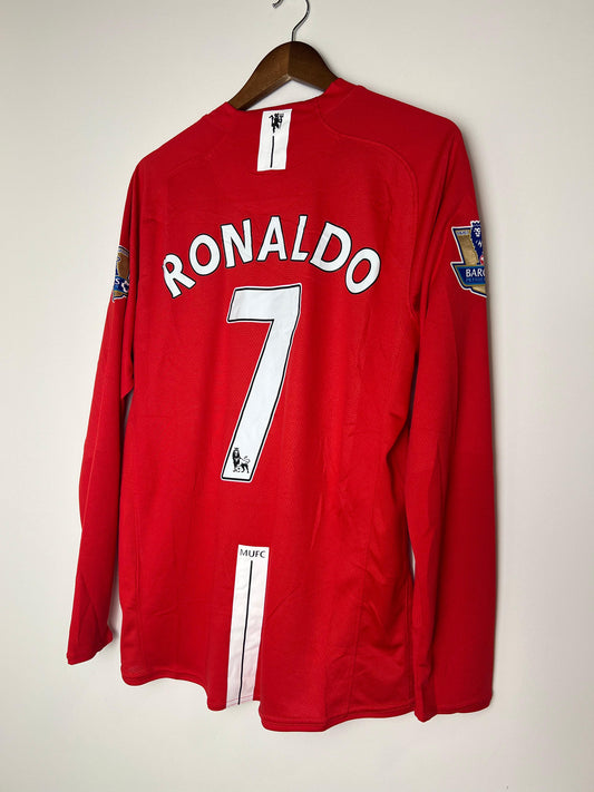 2007-08 MCUN Home (Ronaldo) L/S