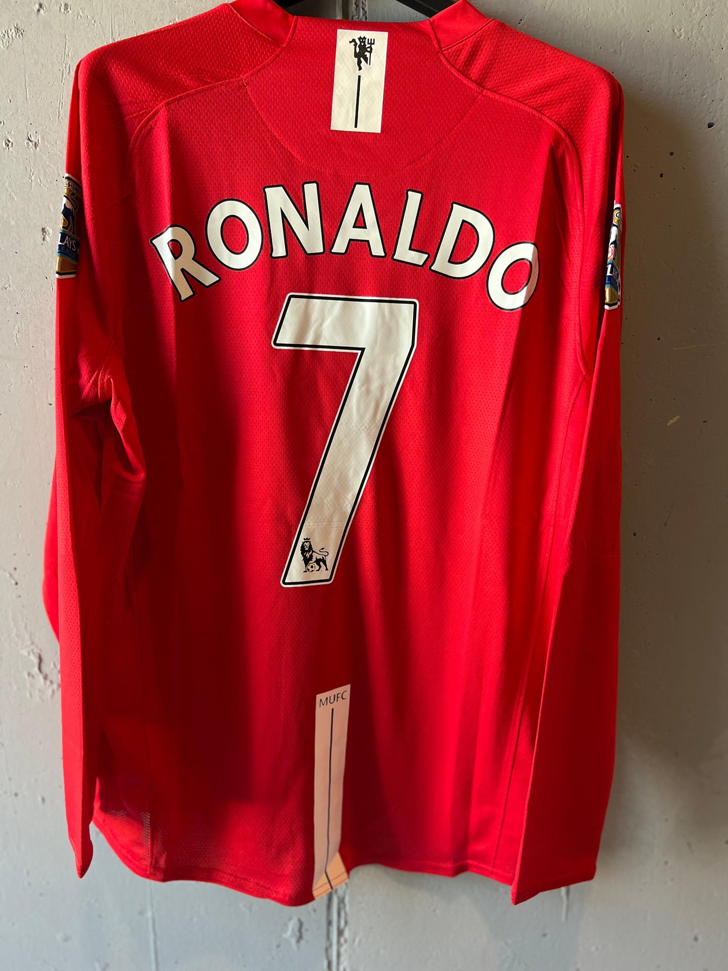 2007-08 MCUN Home (Ronaldo) L/S